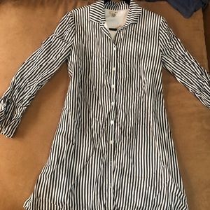 Amuse Society Striped Button up Dress